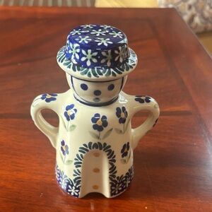 Bolesławiec Salt Shaker
